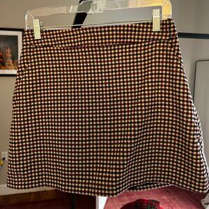 Abercrombie & Fitch Menswear Plaid Mini Skort